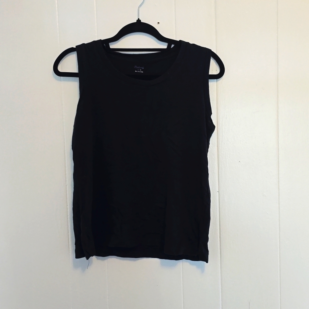 Madewell black tank top